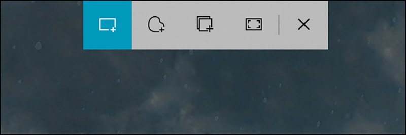 Các tùy chọn chế độ chụp ảnh màn hình linh hoạt của Snip &amp; Sketch