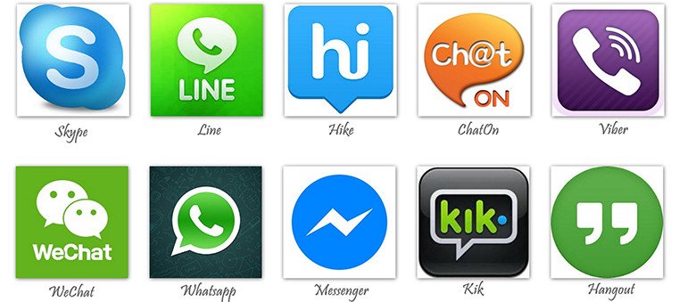 Các ứng dụng cần thiết cho laptop: Ứng dụng trao đổi thông tin