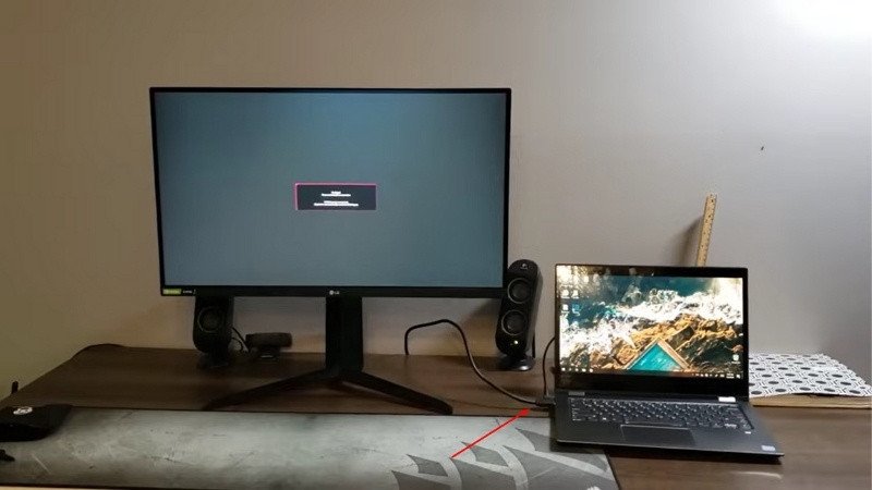 Cách kết nối laptop với màn hình rời