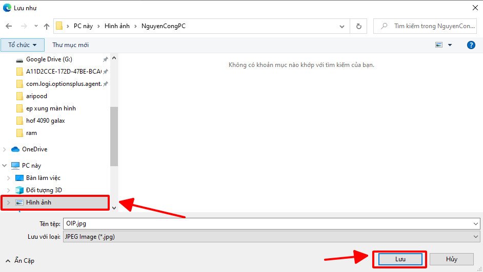 Cách tải ảnh trên laptop bằng Microsoft Edge