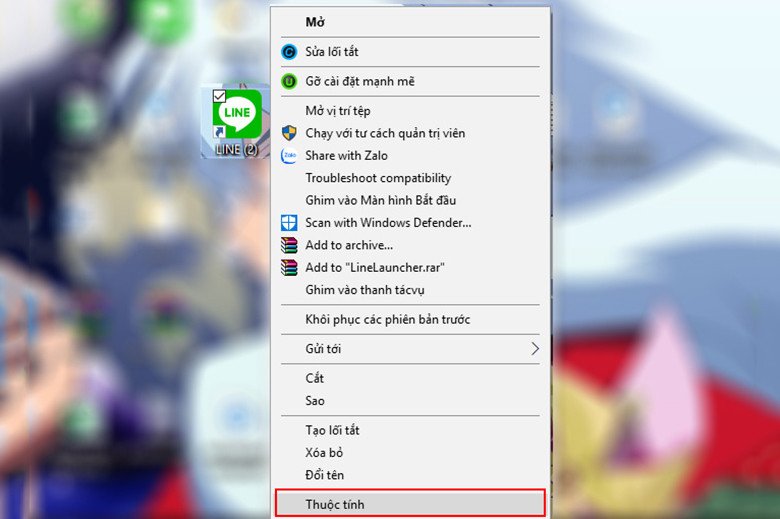 Cách tạo phím tắt trên laptop cho ứng dụng bước 2