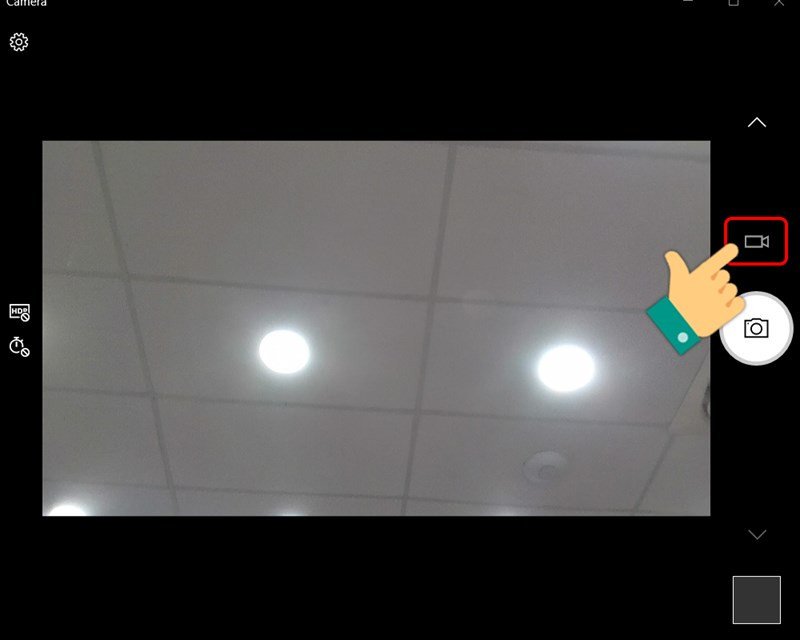 Cách vào camera trên laptop để quay video