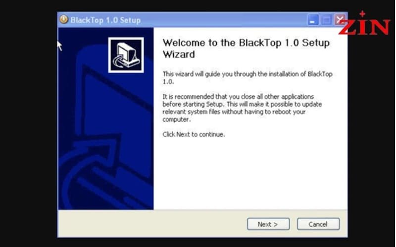 Cài đặt BlackTop