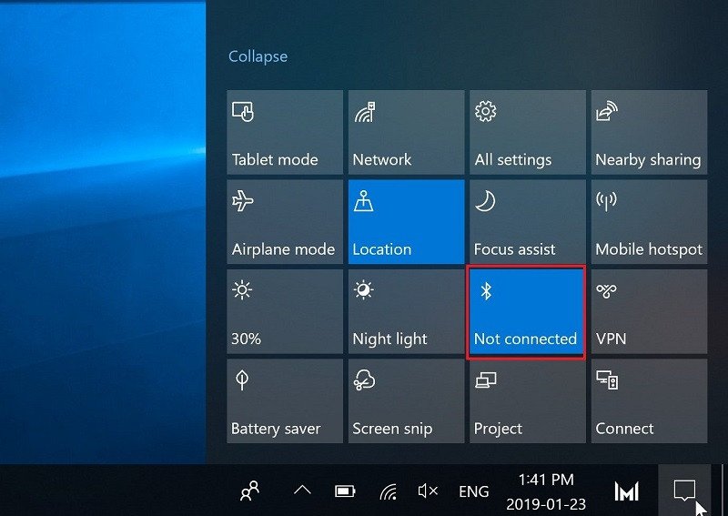 Cài đặt Bluetooth trên laptop Windows 10