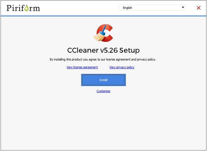 Cài đặt Ccleaner để dọn dẹp hệ thống laptop