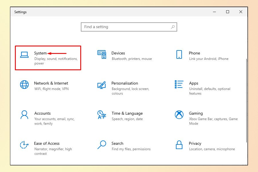 Cài đặt Display Settings trên Windows 10 để chỉnh độ sáng màn hình