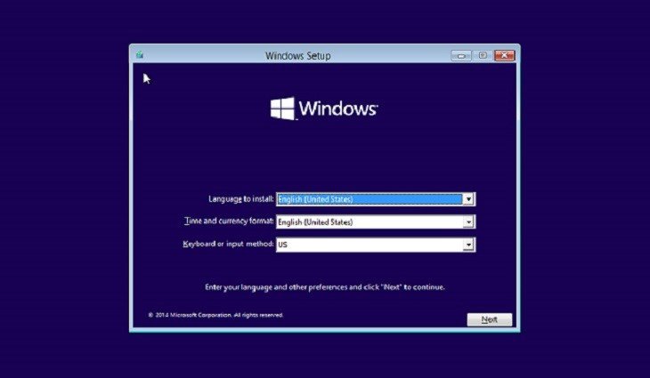 Cài đặt lại hệ điều hành Windows như một giải pháp cuối cùng khi laptop k bắt được Wi-Fi
