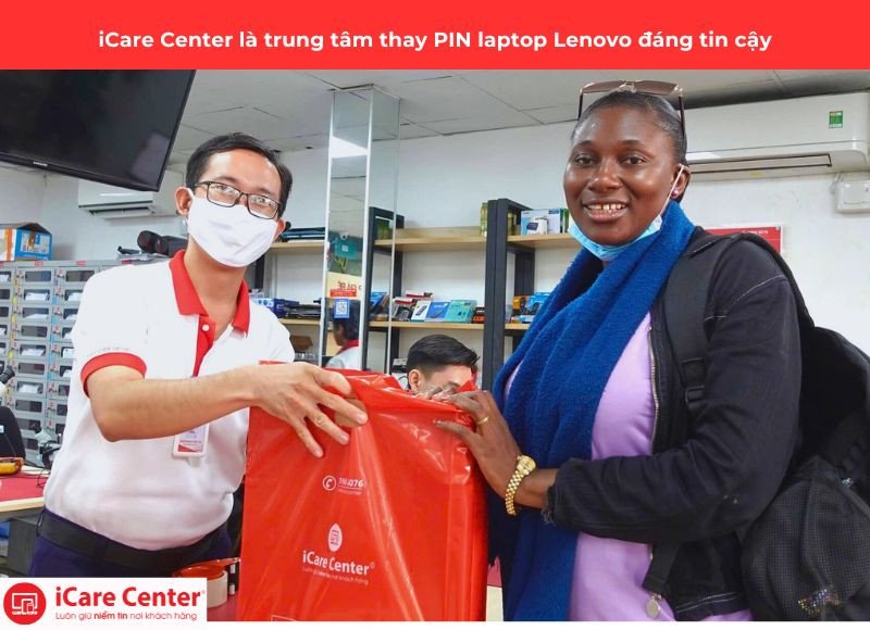 Cận cảnh pin laptop Lenovo chính hãng với các thông số kỹ thuật