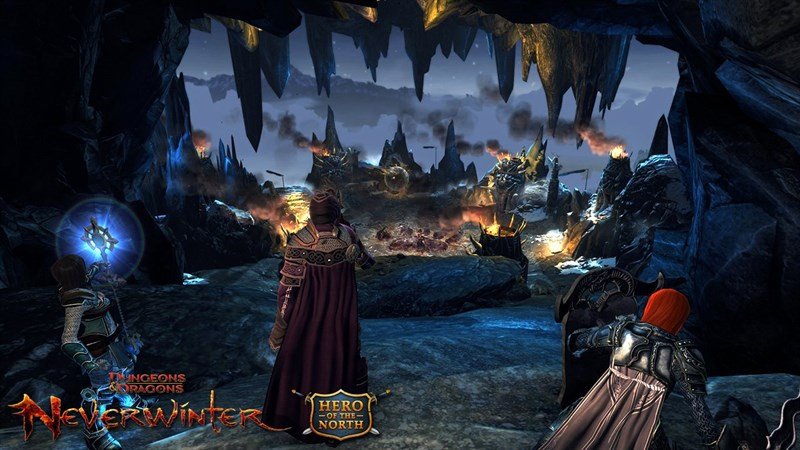 Cảnh chiến đấu trong Neverwinter