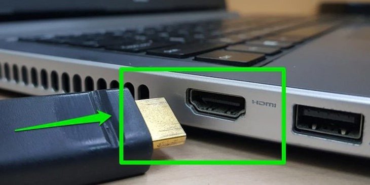 Cáp HDMI và các loại cáp chuyển đổi khác để kết nối laptop với màn hình PC