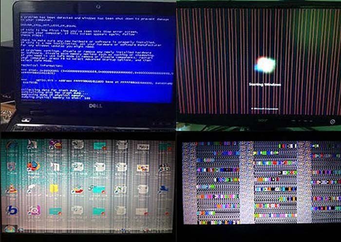Cập nhật driver đồ họa trong Device Manager giúp khắc phục lỗi màn hình laptop