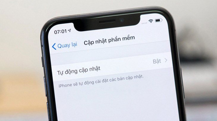 Cập nhật phần mềm mới nhất của iPhone vì đây là phiên bản đã được Apple sửa chữa và cải thiện lỗi