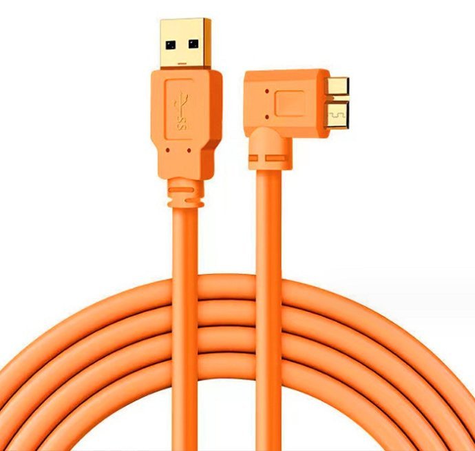 Cáp USB Micro B kết nối máy ảnh DSLR với laptop