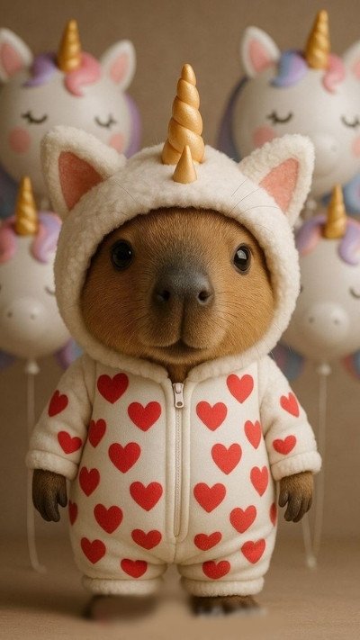 Capybara chill thư giãn làm hình nền laptop