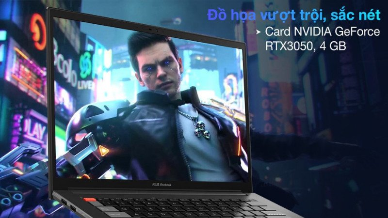 Card đồ họa NVIDIA GeForce RTX 3050 trên Asus Vivobook Pro 14x OLED