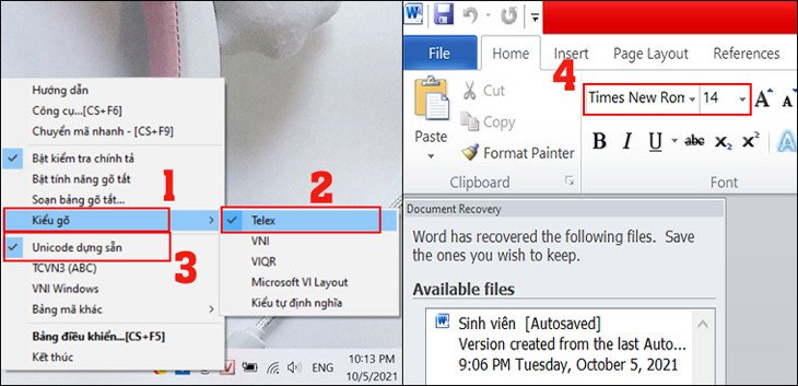 Cấu hình bộ gõ Unikey để khắc phục lỗi nhảy chữ