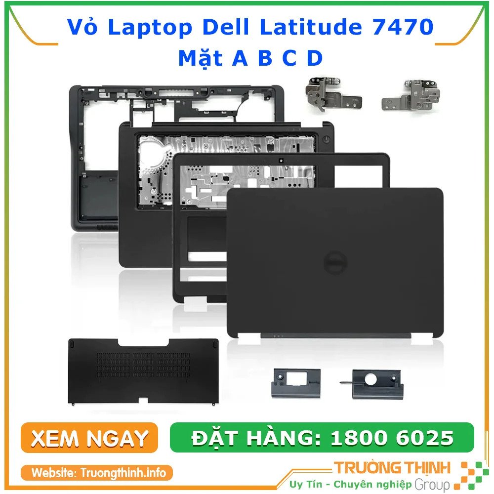 Cấu tạo chi tiết mặt C laptop cùng các bộ phận vỏ máy khác