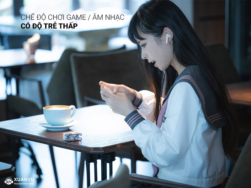 Chế độ chơi game độ trễ thấp trên tai nghe Moondrop Space Travel