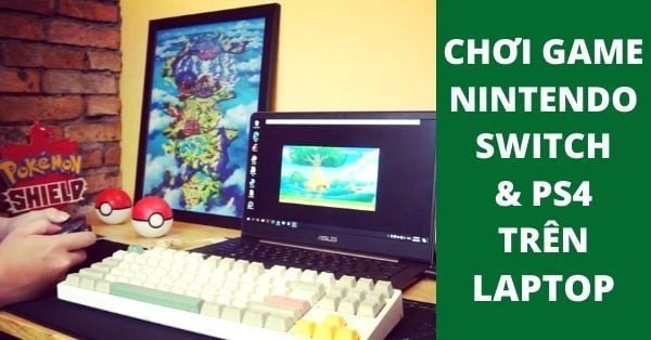 Chơi game Nintendo Switch trên màn hình laptop qua Capture Card USB