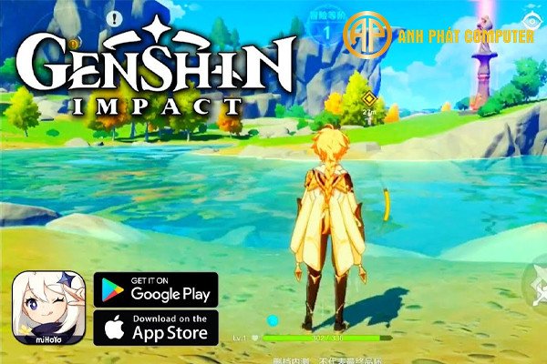 Chơi Genshin Impact trên điện thoại