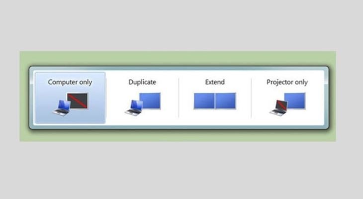Chọn chế độ hiển thị Windows 7/8