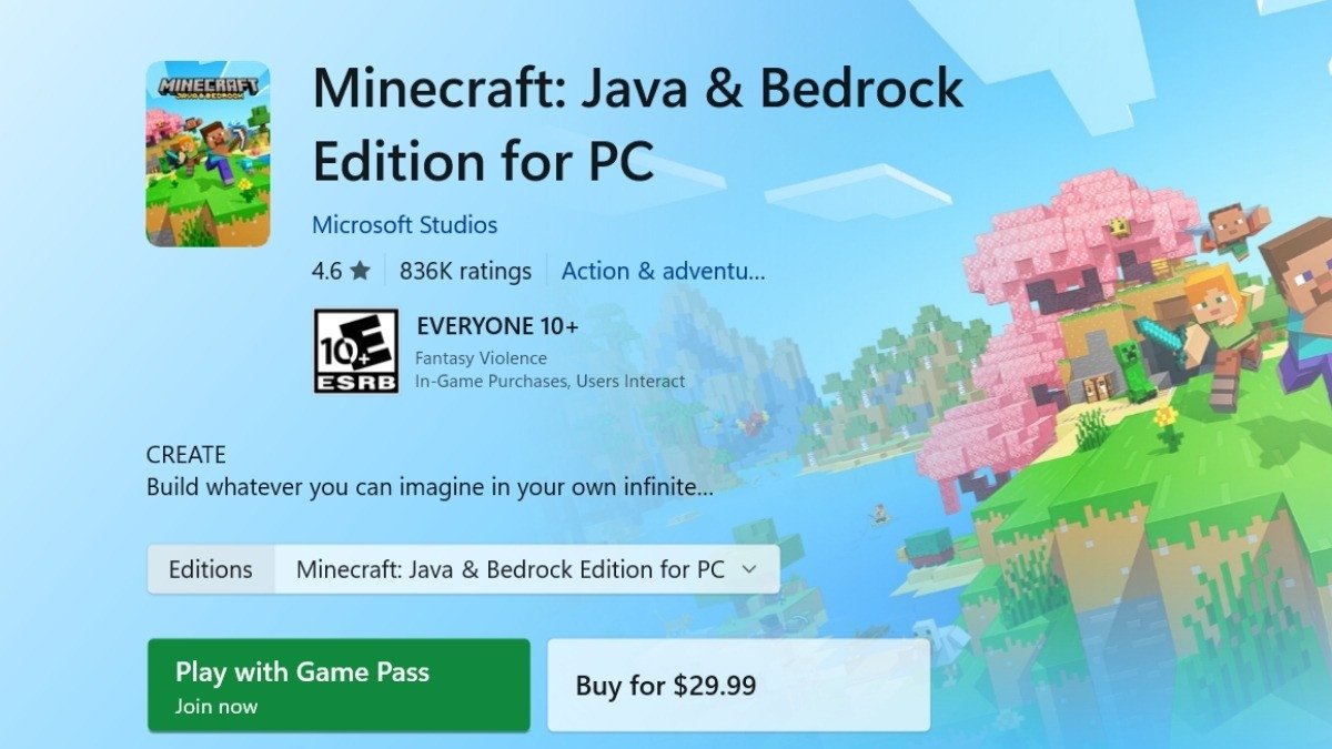 Chọn và tải game từ Microsoft Store về laptop chạy Windows 10