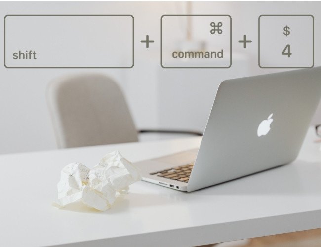 Chọn vùng chụp màn hình laptop Macbook chất lượng cao