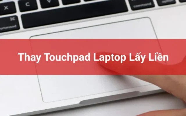 Chuột cảm ứng laptop Dell sau khi được thay thế, hiển thị mức giá hợp lý.