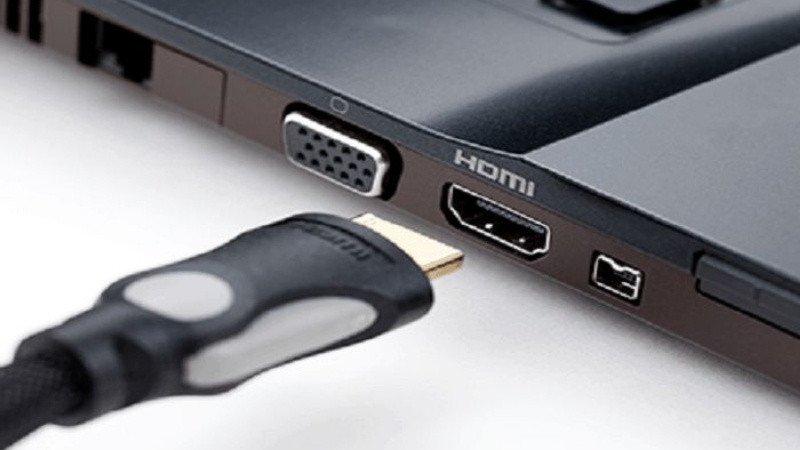 Cổng HDMI trên laptop, yếu tố cần thiết để kết nối màn hình kép