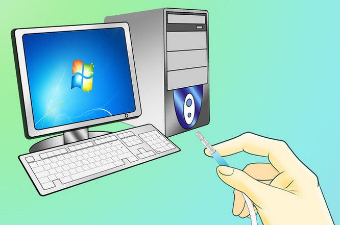 Cổng kết nối tai nghe trên máy tính để bàn