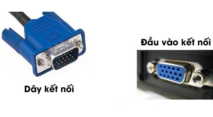 Cổng kết nối VGA trên máy chiếu