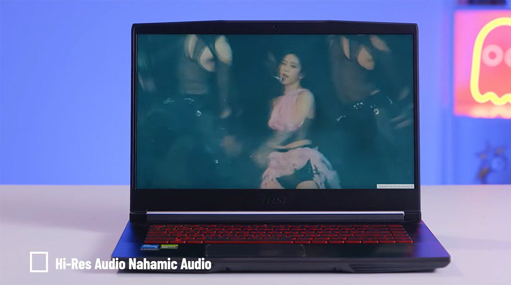 Công nghệ âm thanh Nahimic Audio sống động trên MSI GF63 12VE-460VN