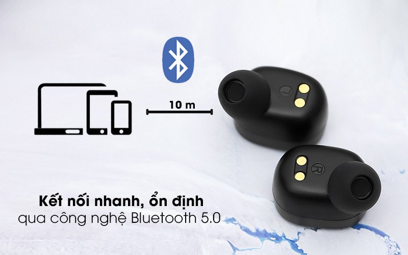 Công nghệ Bluetooth 5.0 trên tai nghe Mozard TS13 cho kết nối không dây ổn định