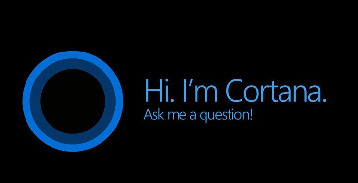 Cortana trợ lý ảo ghi chú trên laptop