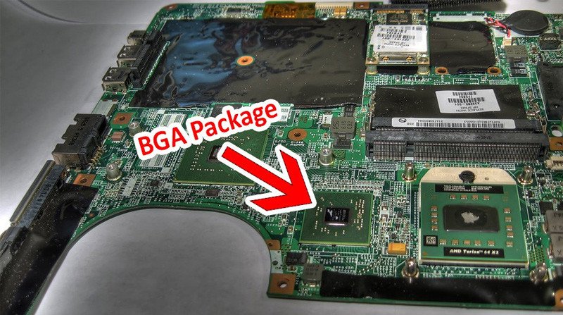 CPU PGA với các chân pin