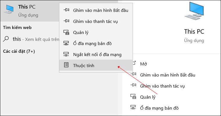 Cửa sổ System Properties hiển thị thông tin hệ điều hành
