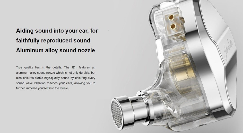 Cụm phím điều khiển và micro tích hợp trên dây tai nghe cổng Type C FiiO JD1