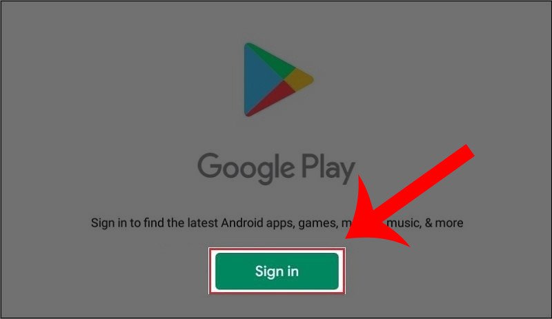 Đăng nhập tài khoản Google Play để tải Liên Quân Mobile