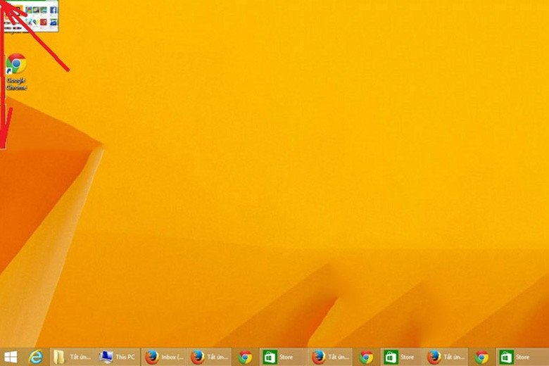 Danh sách ứng dụng đang hoạt động để tắt ứng dụng chạy ngầm trên laptop Windows 8