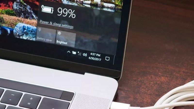 Dấu hiệu pin laptop sạc không đầy hiển thị 80-99%