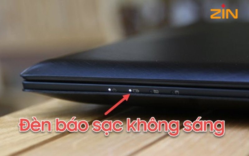 Dấu hiệu sạc laptop HP bị hỏng khi không có tín hiệu nguồn