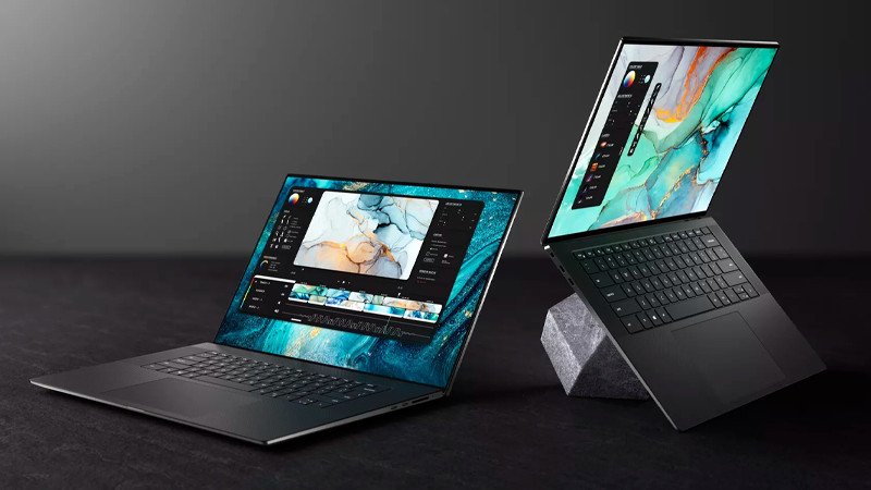 Dãy các mẫu laptop Dell đa dạng, từ Inspiron đến XPS, thể hiện sự phong phú trong lựa chọn dòng máy Dell