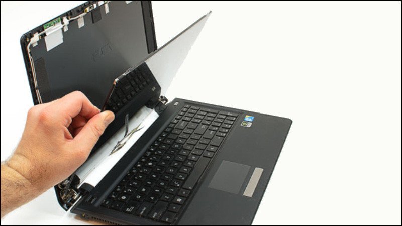 Dây cáp màn hình laptop bị đứt, hỏng