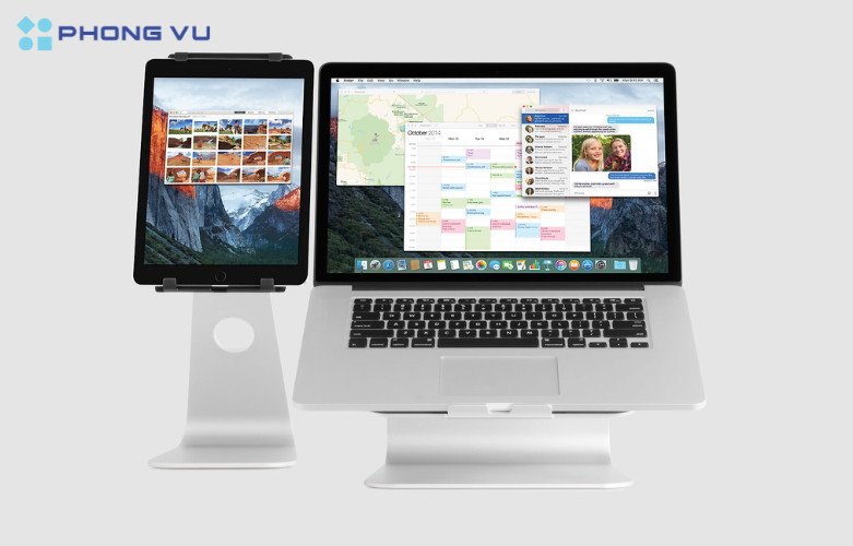 Đế tản nhiệt laptop không quạt sử dụng vật liệu dẫn nhiệt cao cấp để hấp thụ và phân tán nhiệt một cách tự nhiên