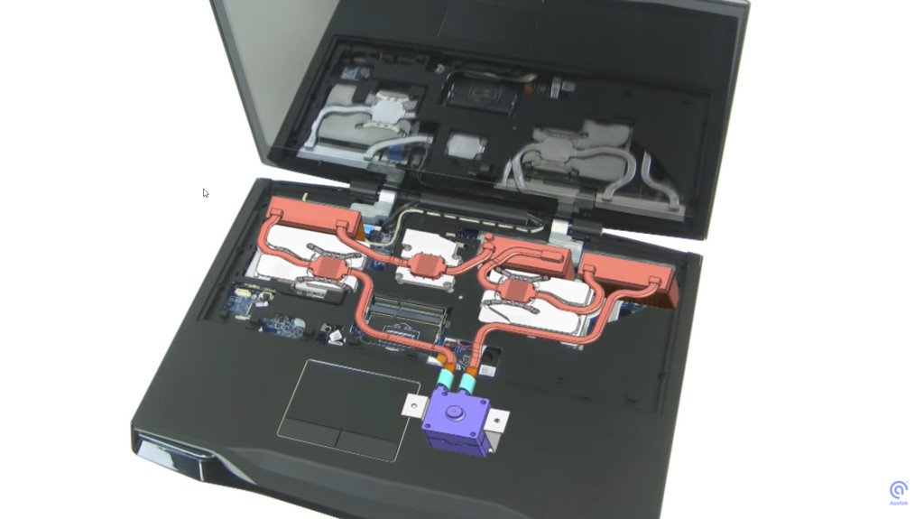 Đế tản nhiệt nước cho laptop