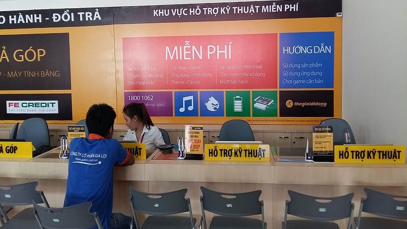 Đem laptop đến trung tâm bảo hành hoặc sửa chữa khi touchpad không click được do lỗi phần cứng