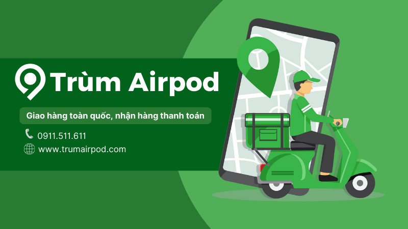 Dịch vụ giao hàng toàn quốc tiện lợi cho khách hàng muốn mua 1 bên tai nghe AirPod 2 chính hãng