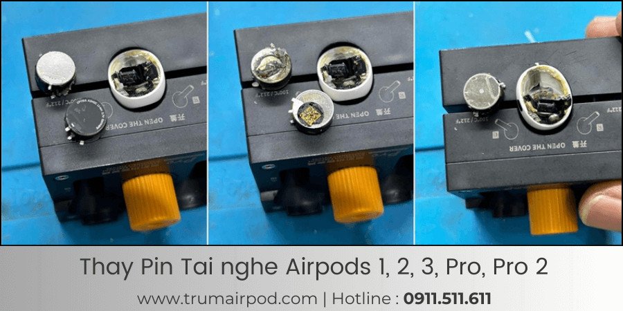 Dịch vụ sửa chữa và thay pin tai nghe Airpod chuyên nghiệp