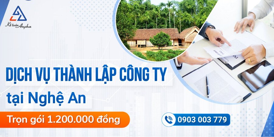Dịch vụ thành lập công ty tại Nghệ An chuyên nghiệp và nhanh chóng