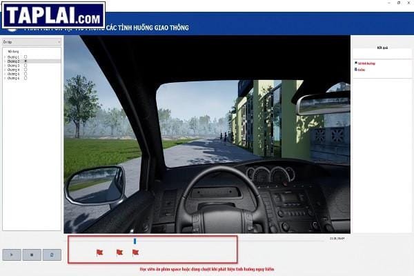 Điểm ghi nhận các mốc nguy hiểm trong quá trình ôn tập theo chương